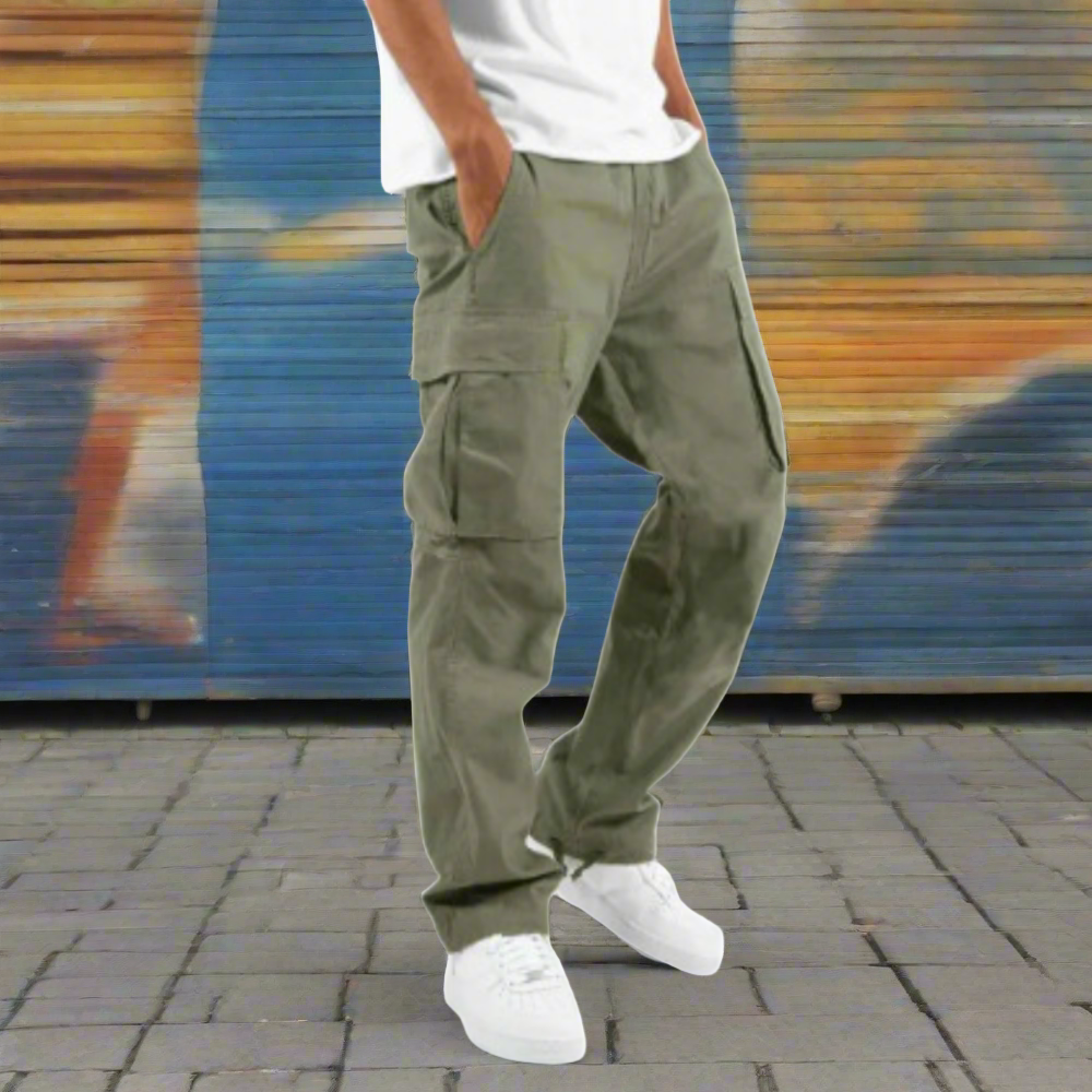 Loose Fit Men's Cargo Pants for Comfort and Style