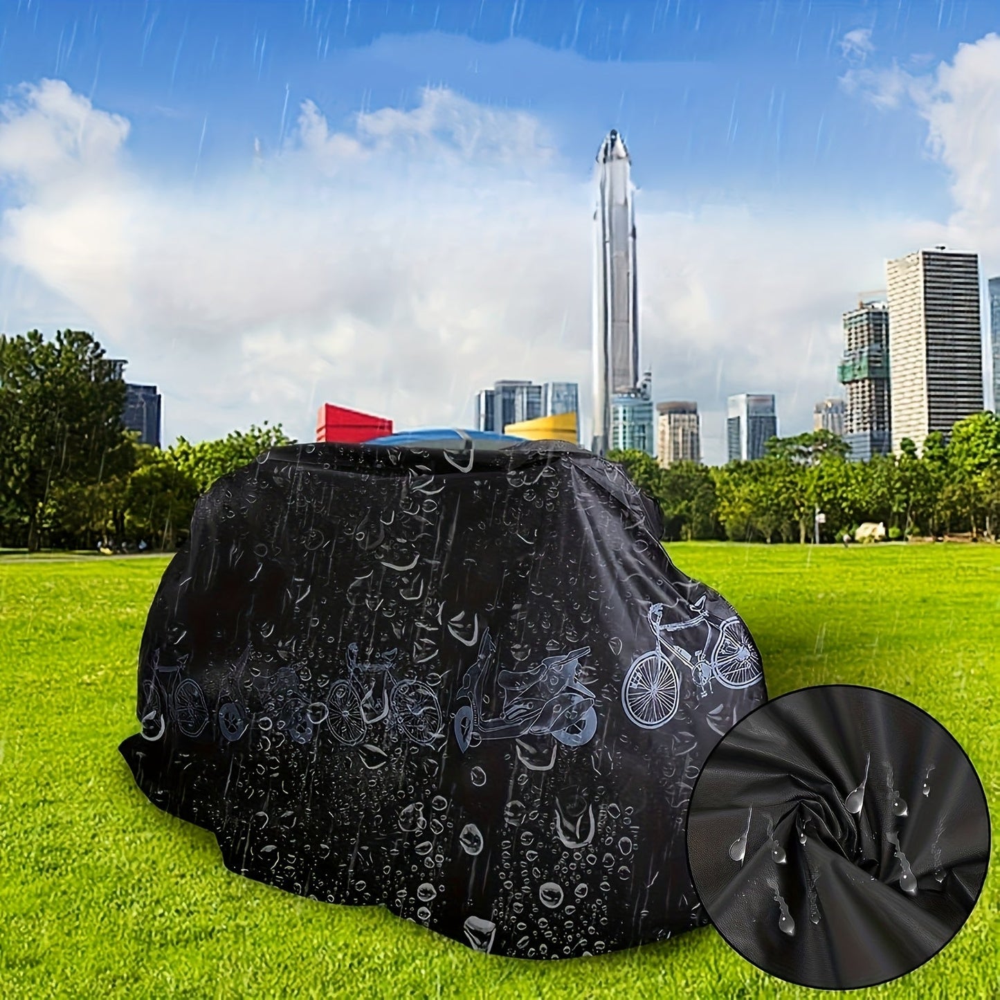 Durable Polypropylene Bicycle Cover for Year-Round Protection