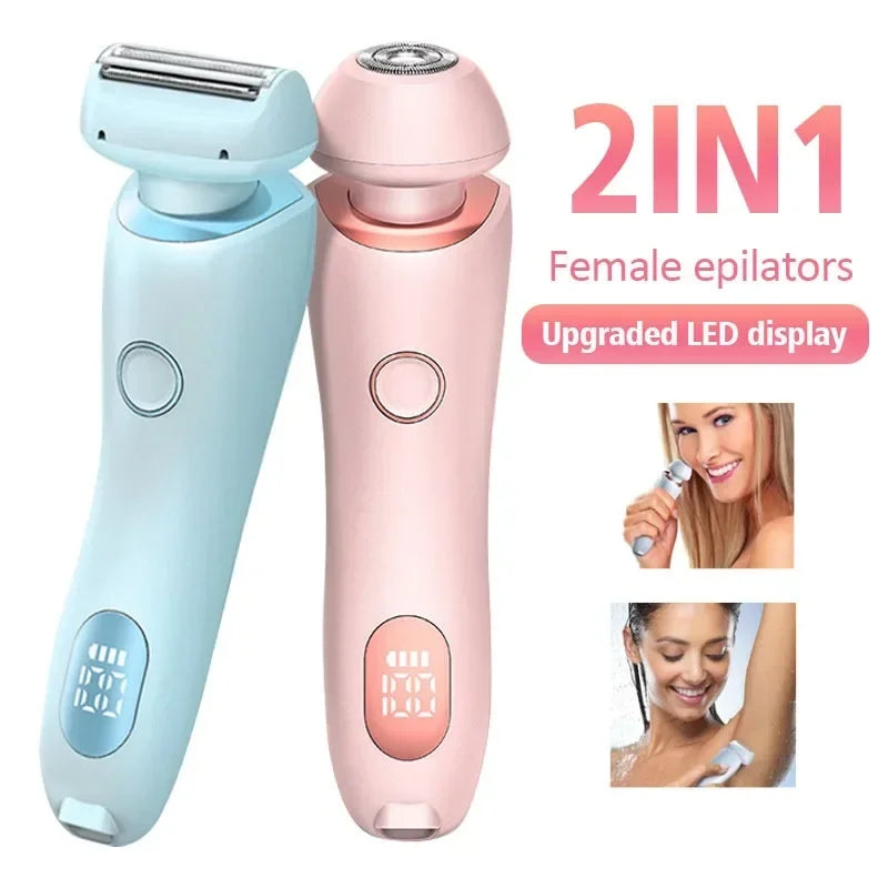Pain-Free 2-in-1 Bikini and Facial Trimmer
