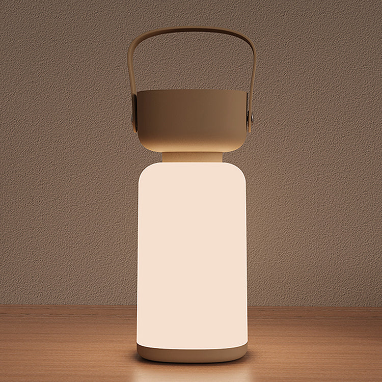 Waterproof Portable LED Table Lamp - Modern Cylindrical Design