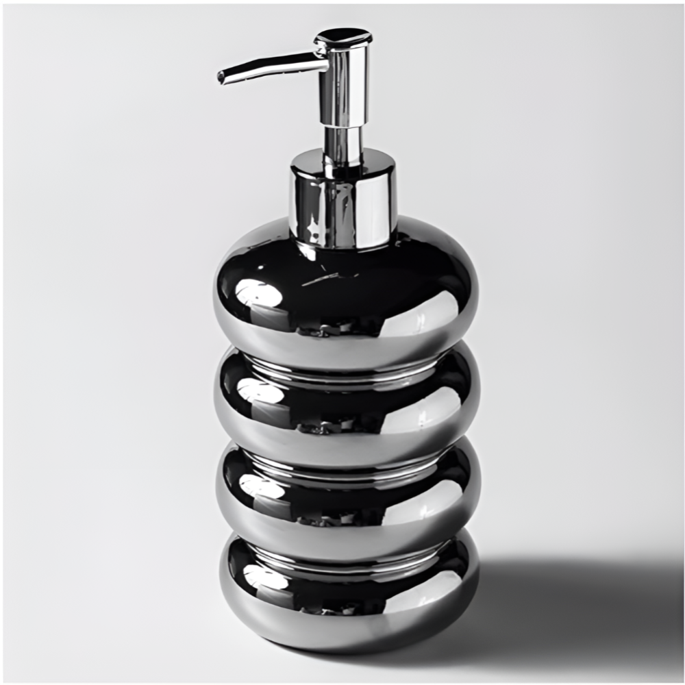 Sleek Refillable Sphere Soap Dispenser