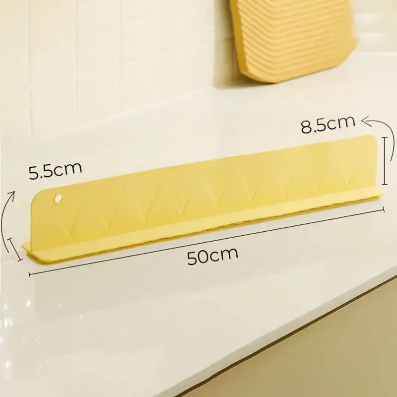 Silicone Splash Guard with Suction Cups for Sink