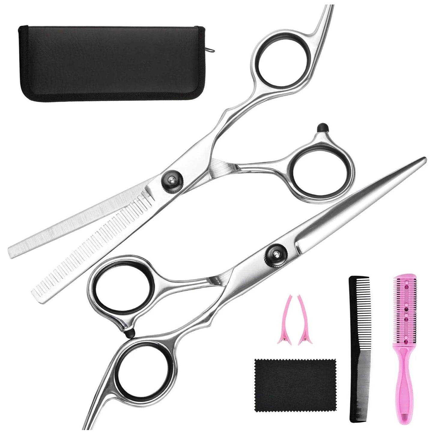 Cutting and Thinning Scissors Set for Precise Hairstyles
