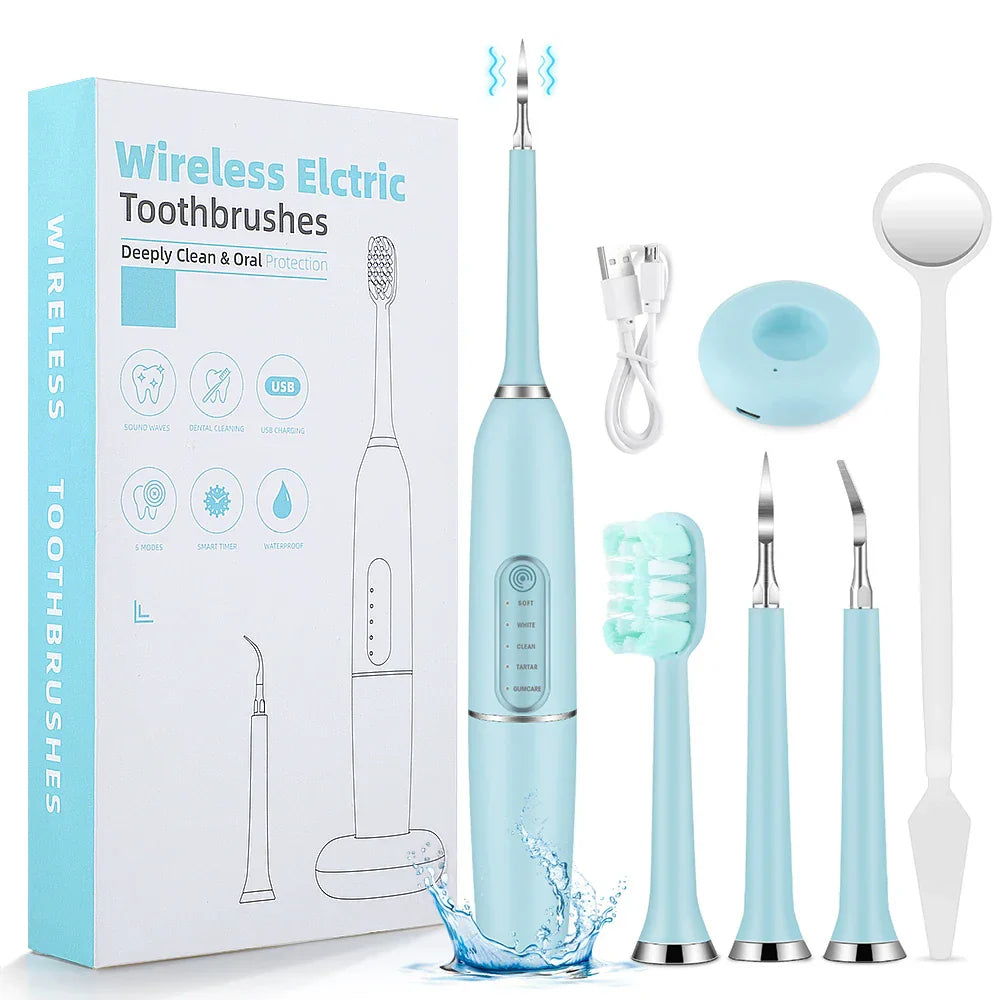 Sonic Dental Care Device for Plaque and Tartar Removal