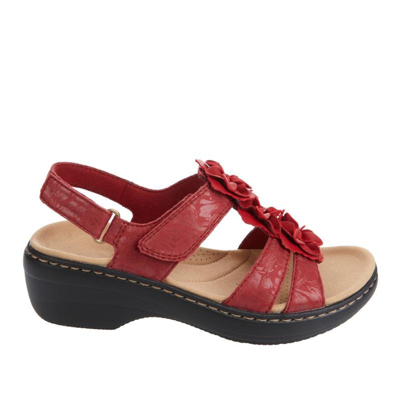 Stylish Black Floral Orthopedic Sandals for All-Day Comfort