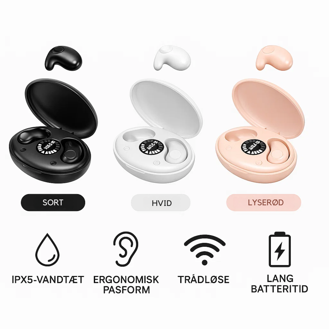 Invisible Wireless Sleep Headphones for Comfortable Rest