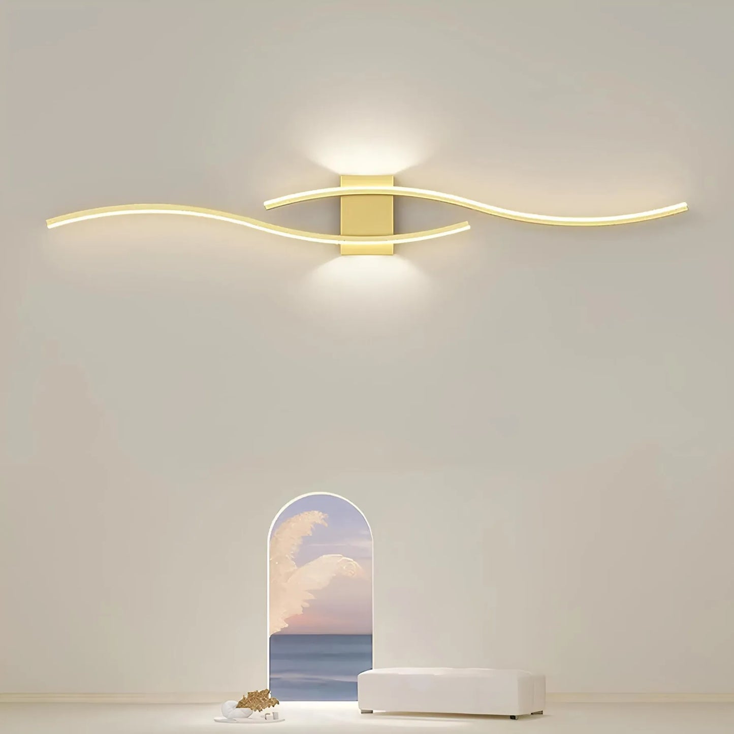Dimmable Modern LED Wall Light Fixture