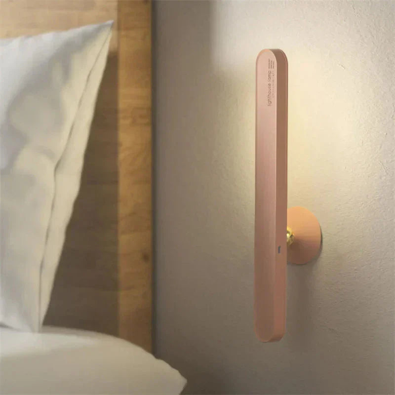 Touch Control Stylish Table Lamp in White and Khaki