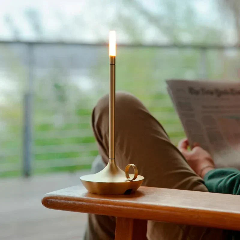 Rechargeable Dimming Table Lamp with Warm Light