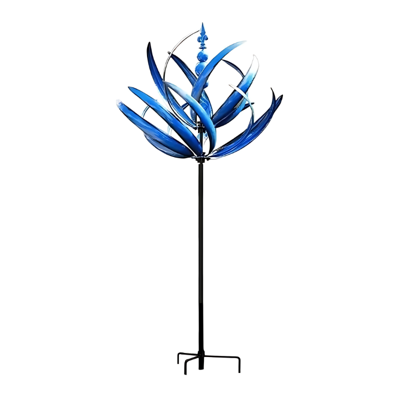 Glowing Sun Reflection Wind Spinner for Garden