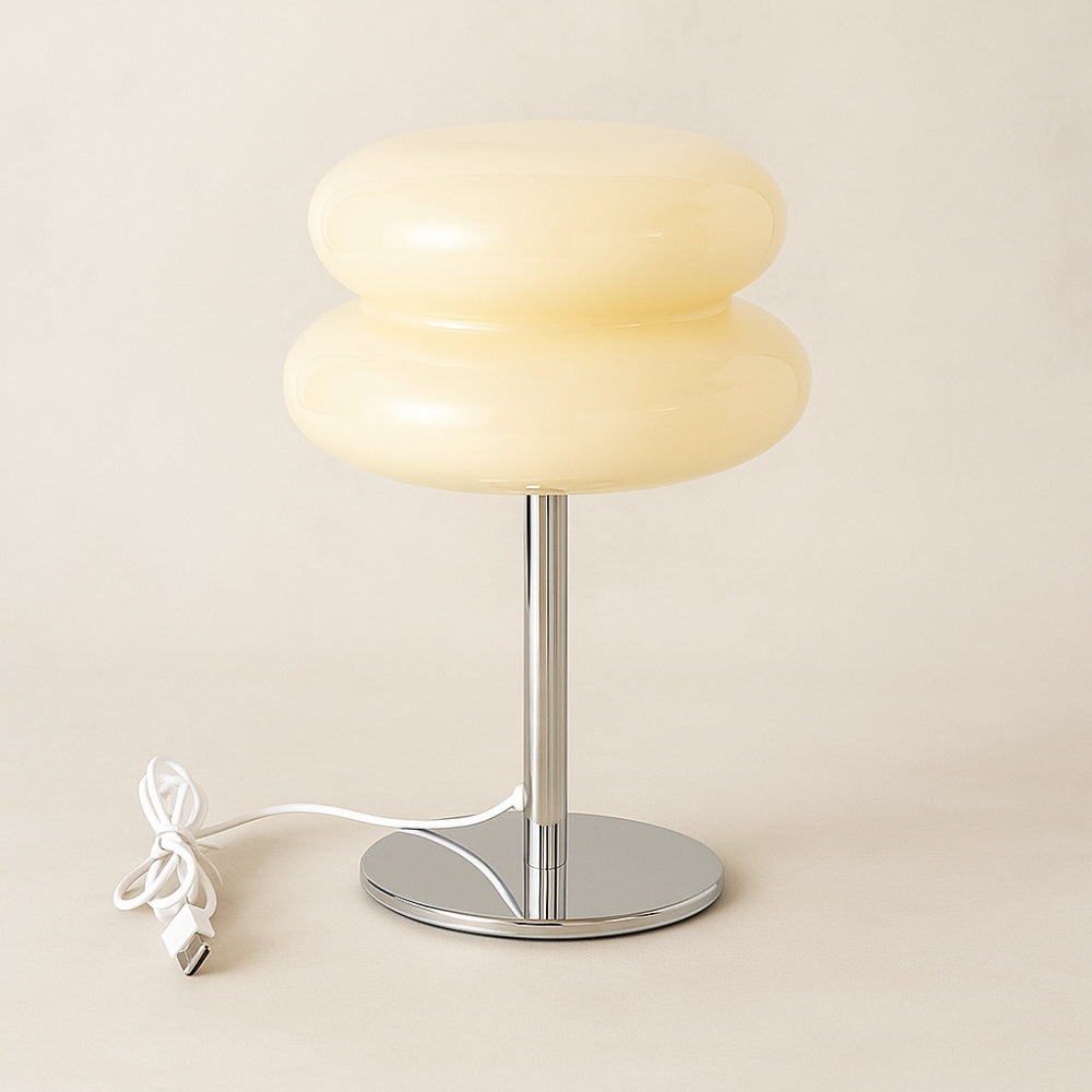 Dimmable Trichromatic Mushroom Table Lamp
