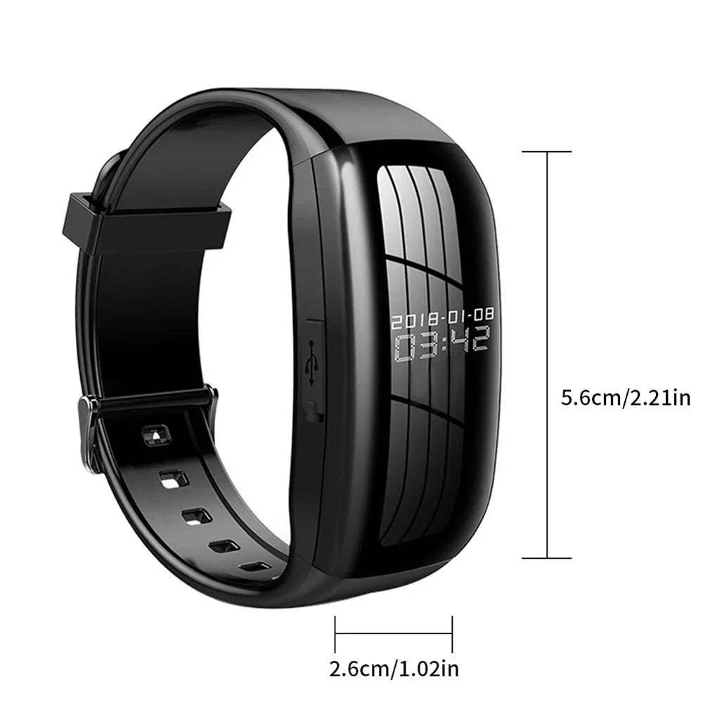 Compact 1080P Watch Camera with Audio and Photo Recording