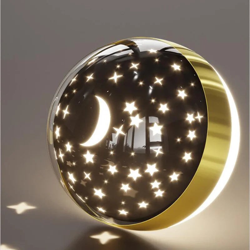 Modern Children's Wall Lamp with Soothing Warm Light