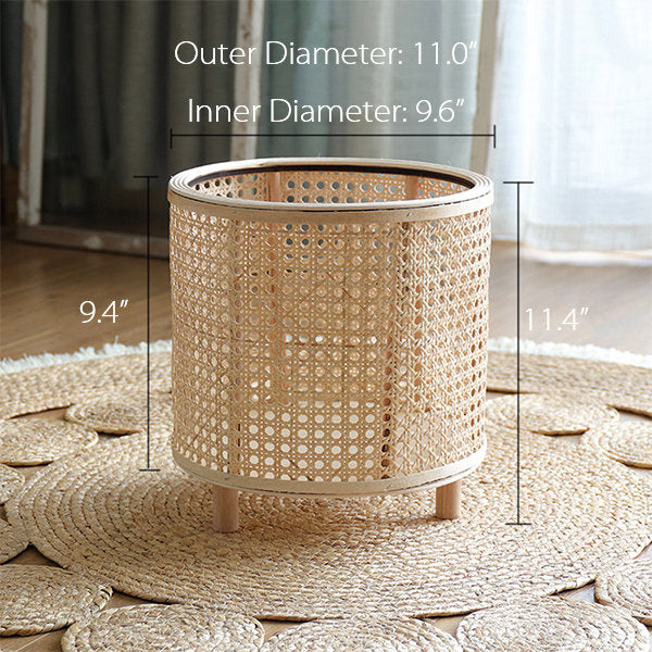 Rattan Braided Flower Pot Holder for Indoor Plants