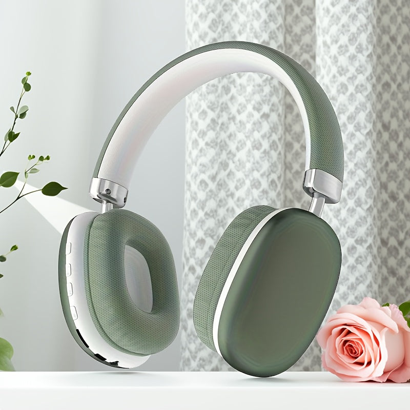 Wireless Closed-Back Headphones with Sound Isolation and USB-C Charging