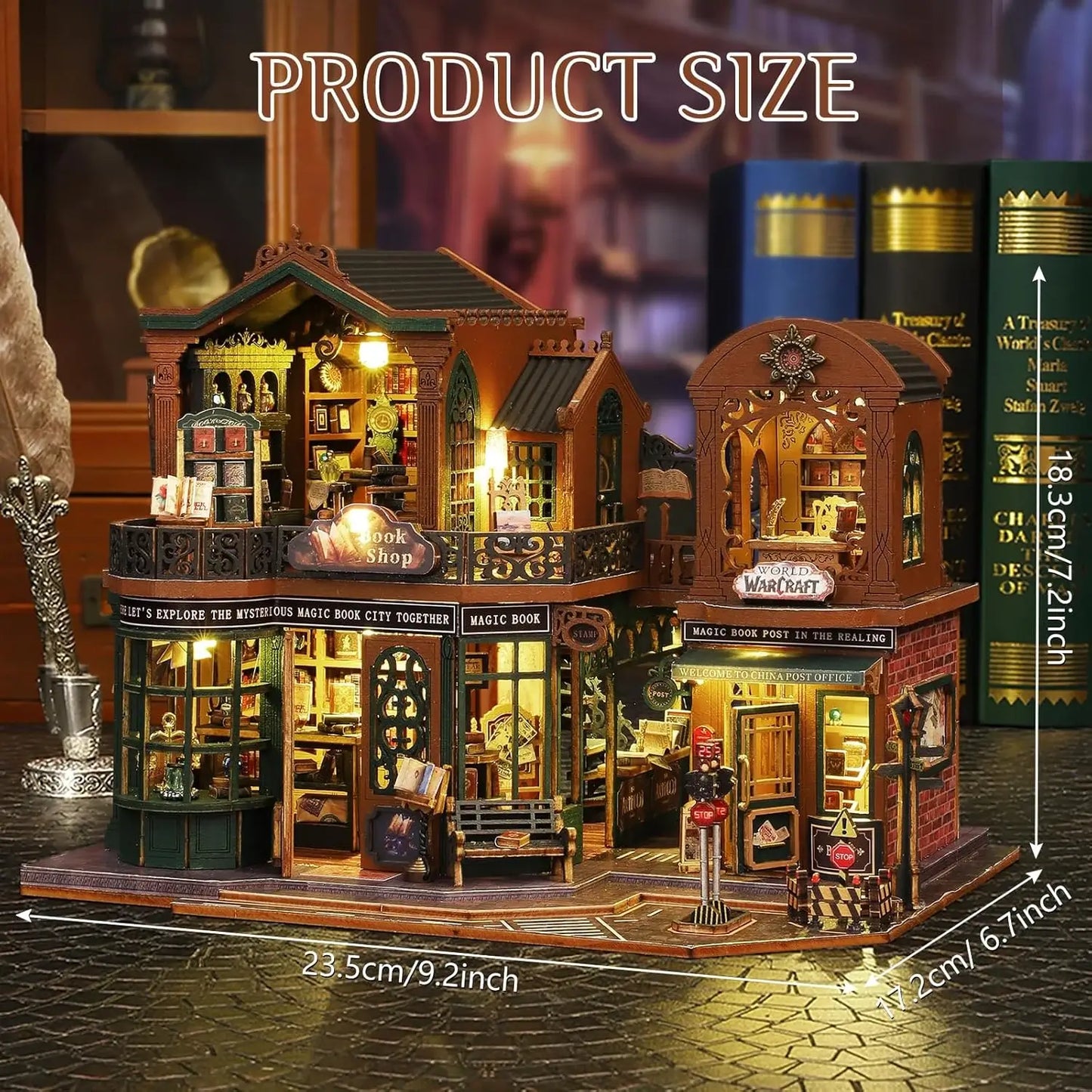 1:24 Scale DIY Twilight Book Town Building Kit