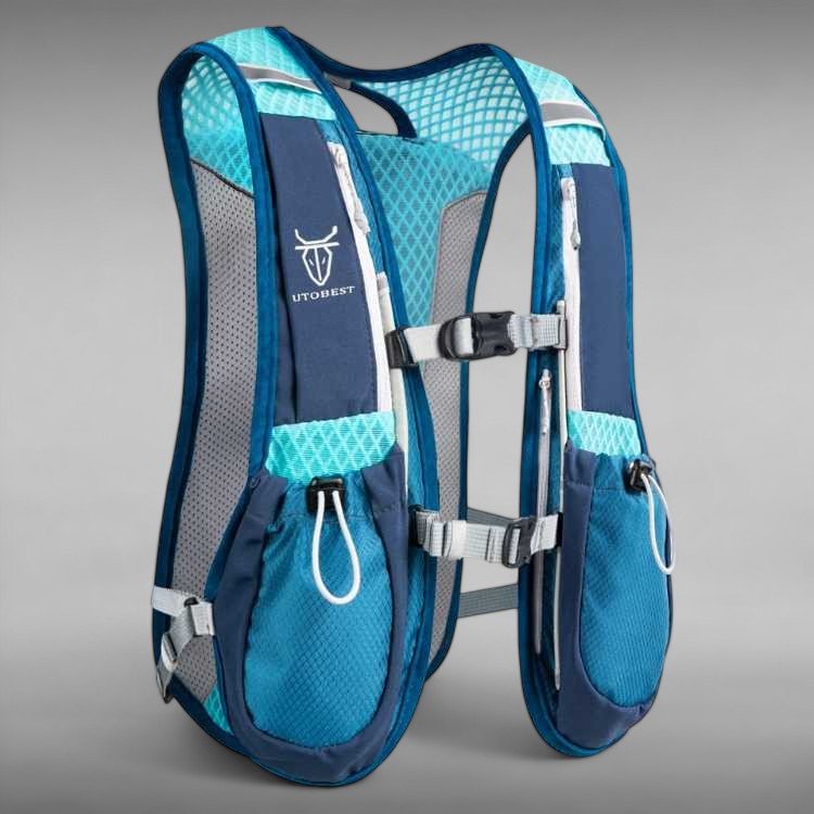 Ultra-Lightweight Hydration Running Vest with Reflective Strips