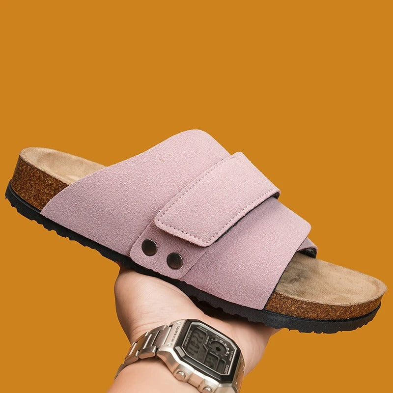 Comfort Slide Sandals with Cushioned Footbed and Soft Straps