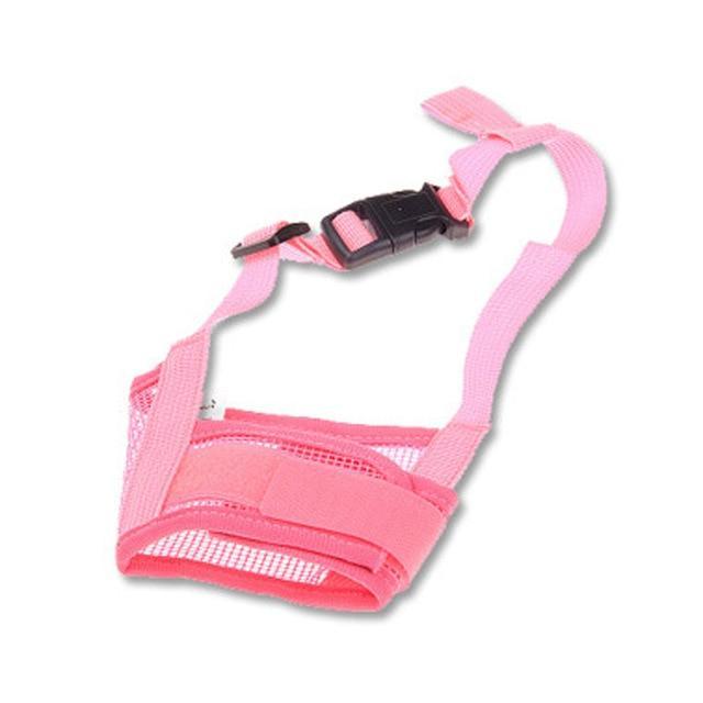 Adjustable Mesh Dog Muzzle for Barking and Chewing