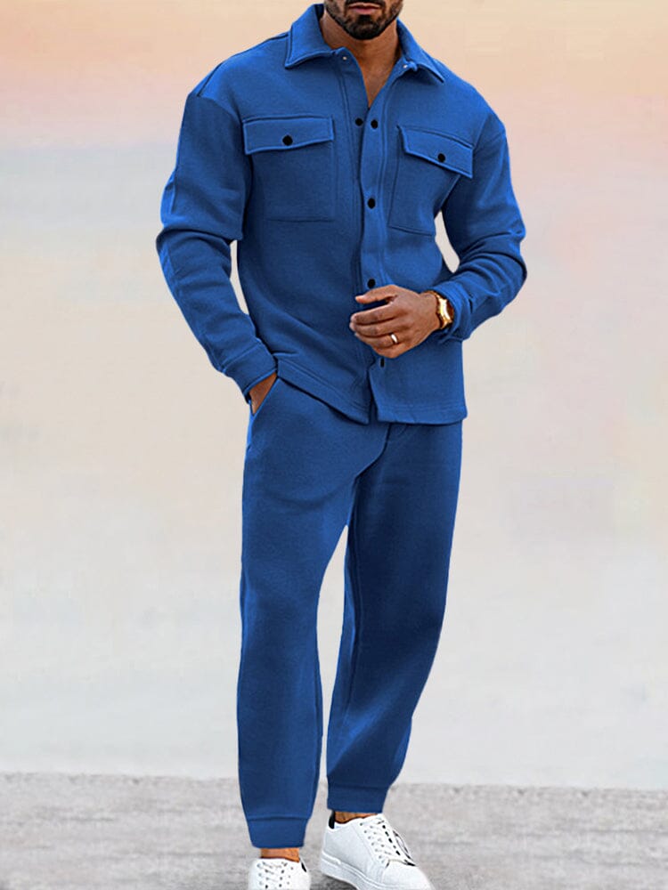 Men's Stylish Athleisure Set - Modern Fit, Comfortable Fabric