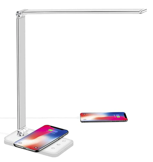 Adjustable LED Desk Lamp with USB Charging Function