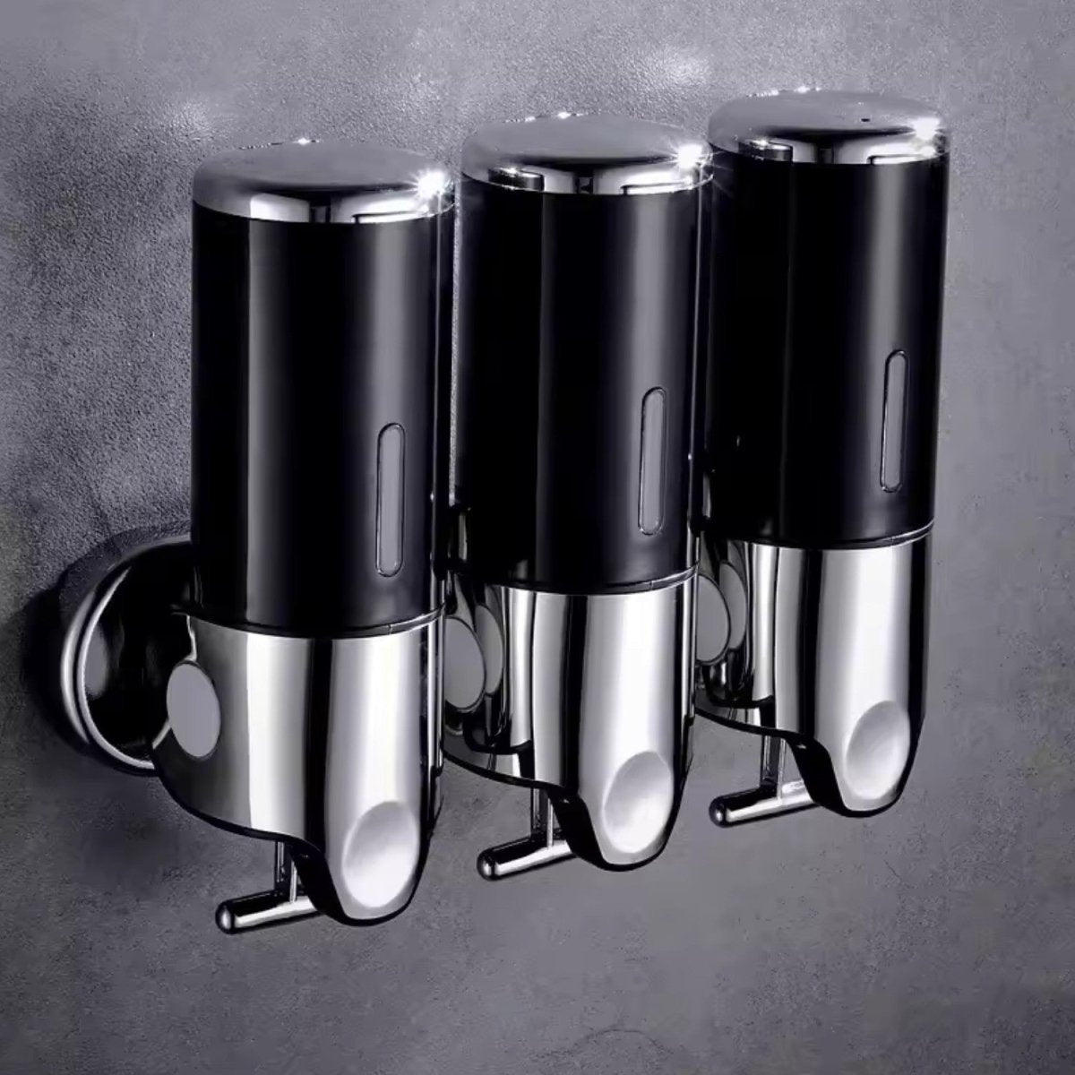 Wall-Mounted Stainless Steel Soap Dispenser with Gentle Pump