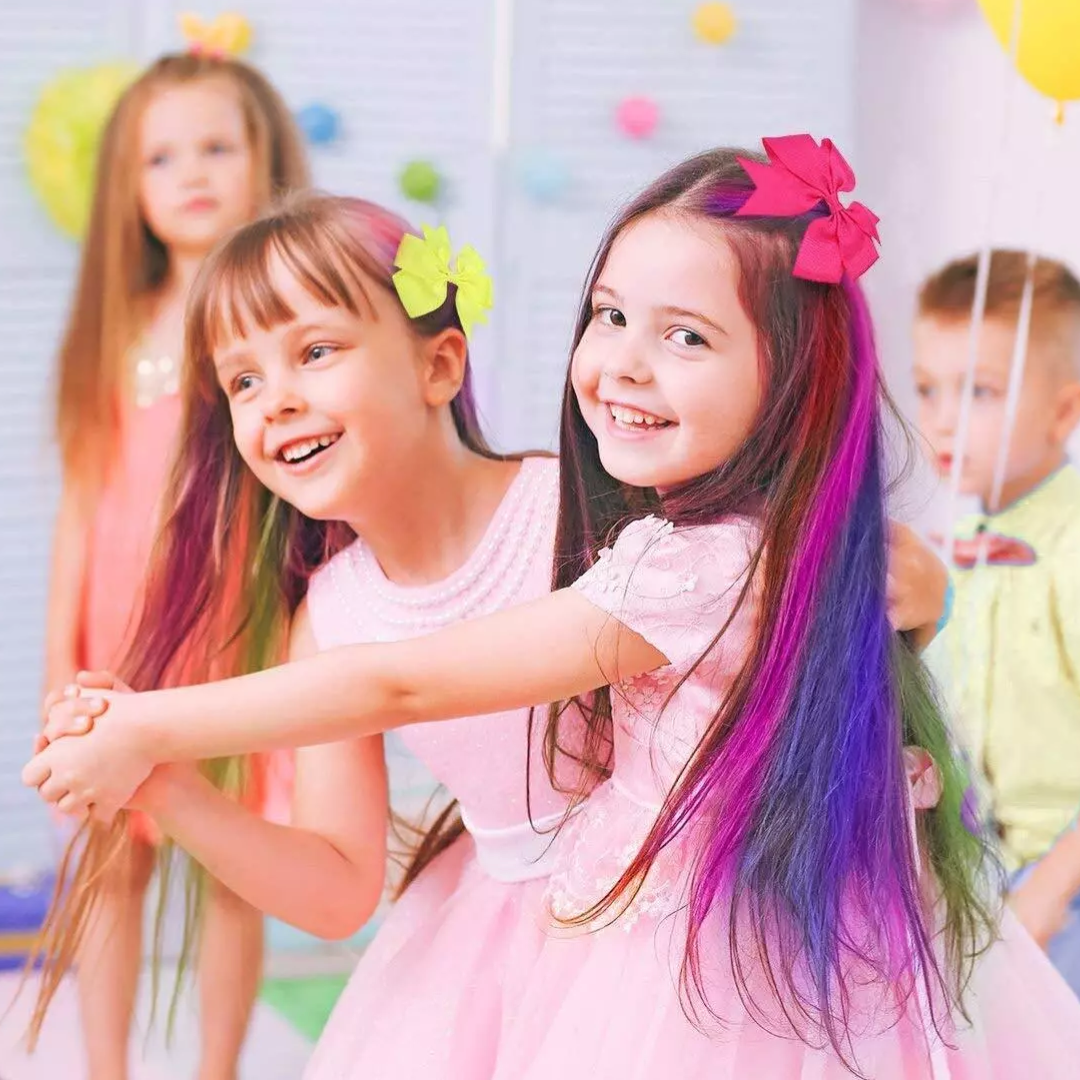Washable Hair Chalk Comb for Vibrant Temporary Color