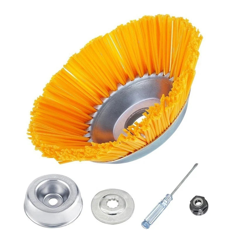Nylon Weed Removal Brush for Trimmers and Edgers