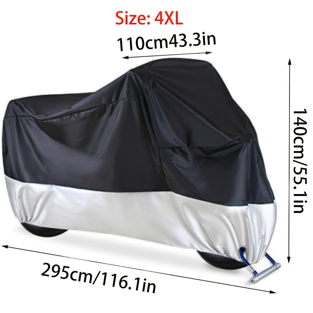 Woven Textile Motorcycle and Bicycle Cover for Dust and Moisture Protection
