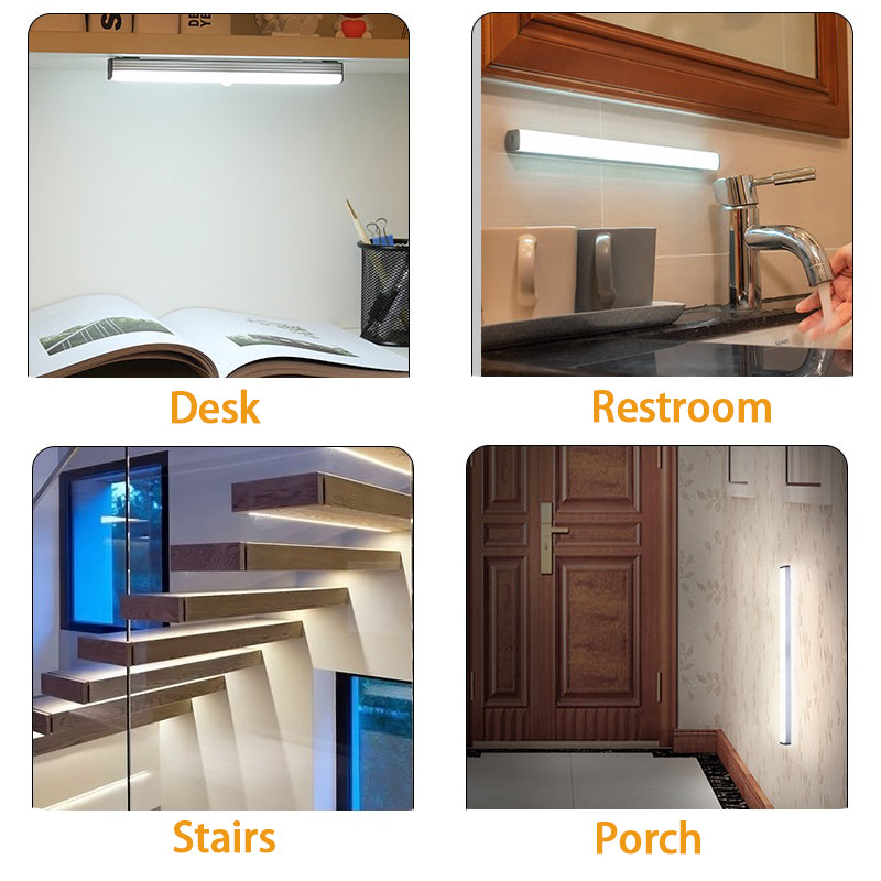 Wireless Rechargeable LED Night Light with Motion Sensor