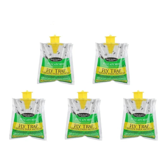 Eco-Friendly Disposable Fly Trap for Outdoor Use