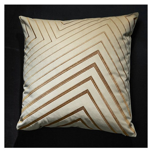 Luxurious Velvet Geometric Pillowcases - Elegant Home Decor