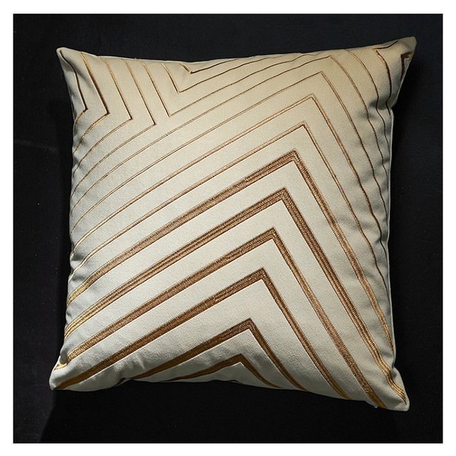 Luxurious Velvet Geometric Pillowcases - Elegant Home Decor