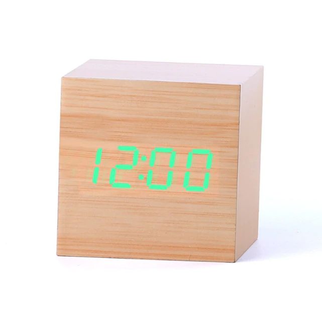 Minimalist Wood Digital Table Clock