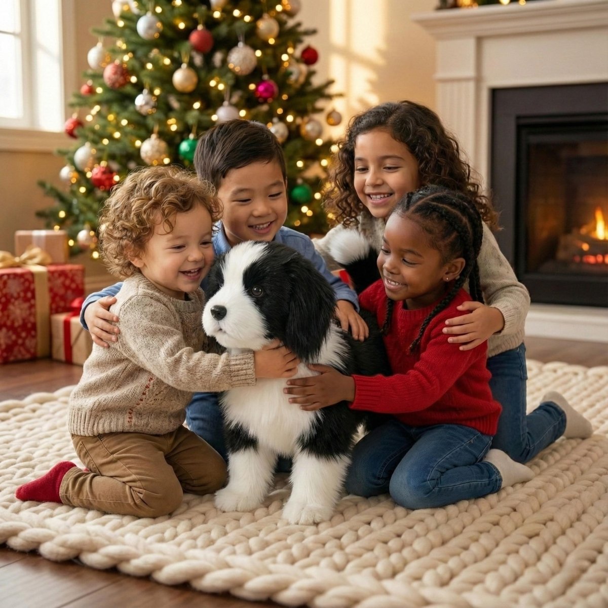 Interactive Plush Toy Dog That Walks and Barks