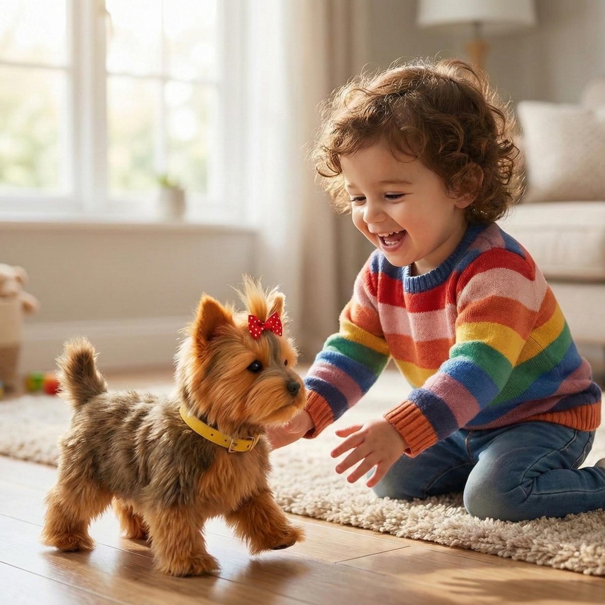 Interactive Realistic Robot Dog Toy for Kids