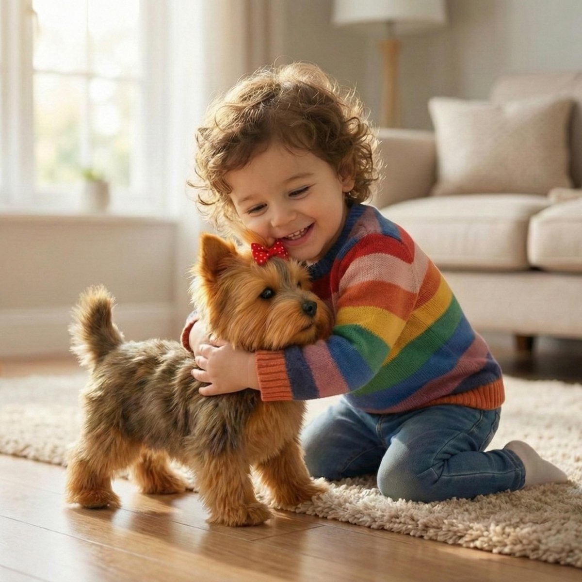 Interactive Realistic Robot Dog Toy for Kids