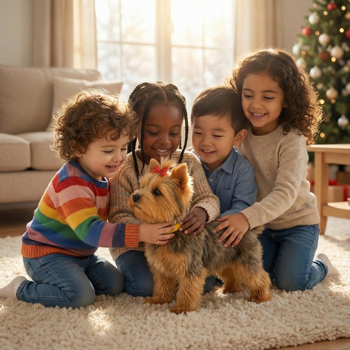 Interactive Realistic Robot Dog Toy for Kids