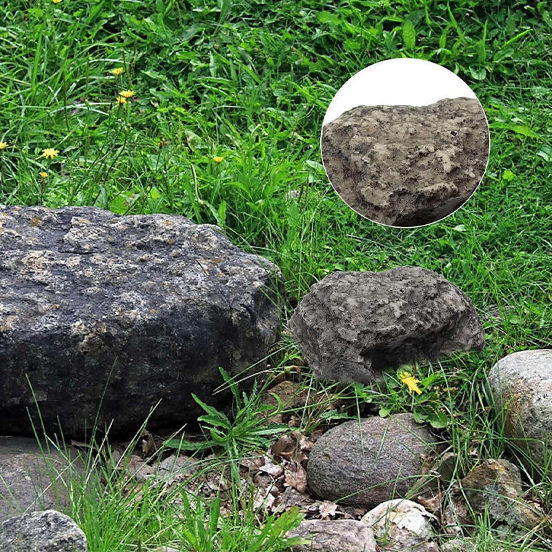Stone-Look Key Hiding Rock for Outdoor Use
