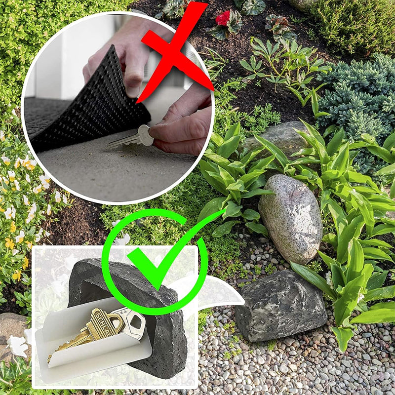 Discreet Key Hiding Stone Replica