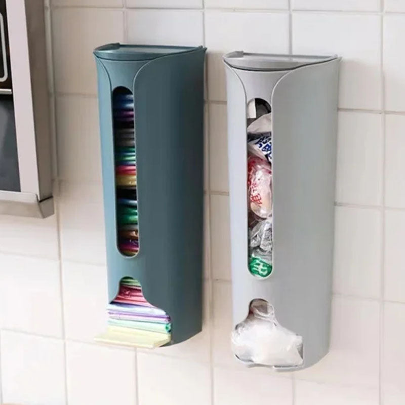 Wall-Mounted Sock and Underwear Storage Box with Mobile Dividers