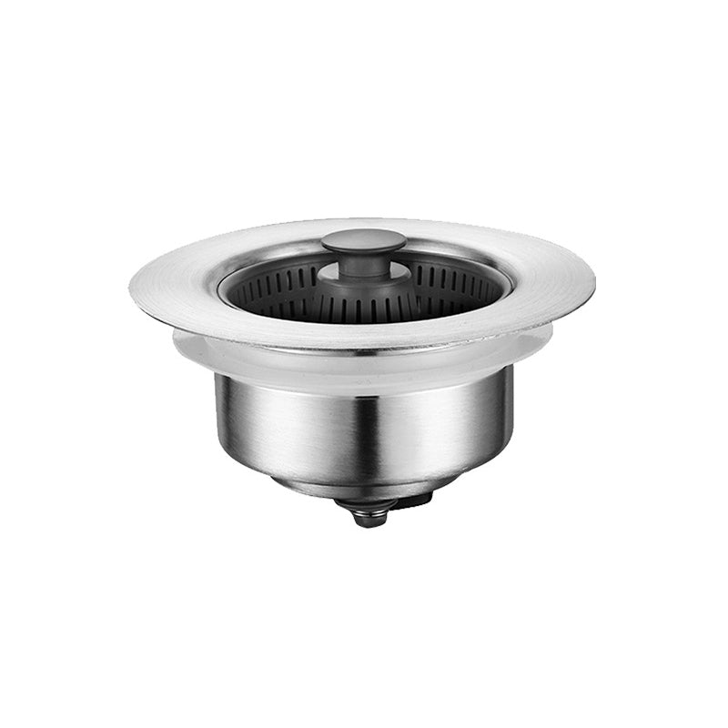 Stainless Steel Kitchen Sink Odor Filter with Removable Basket