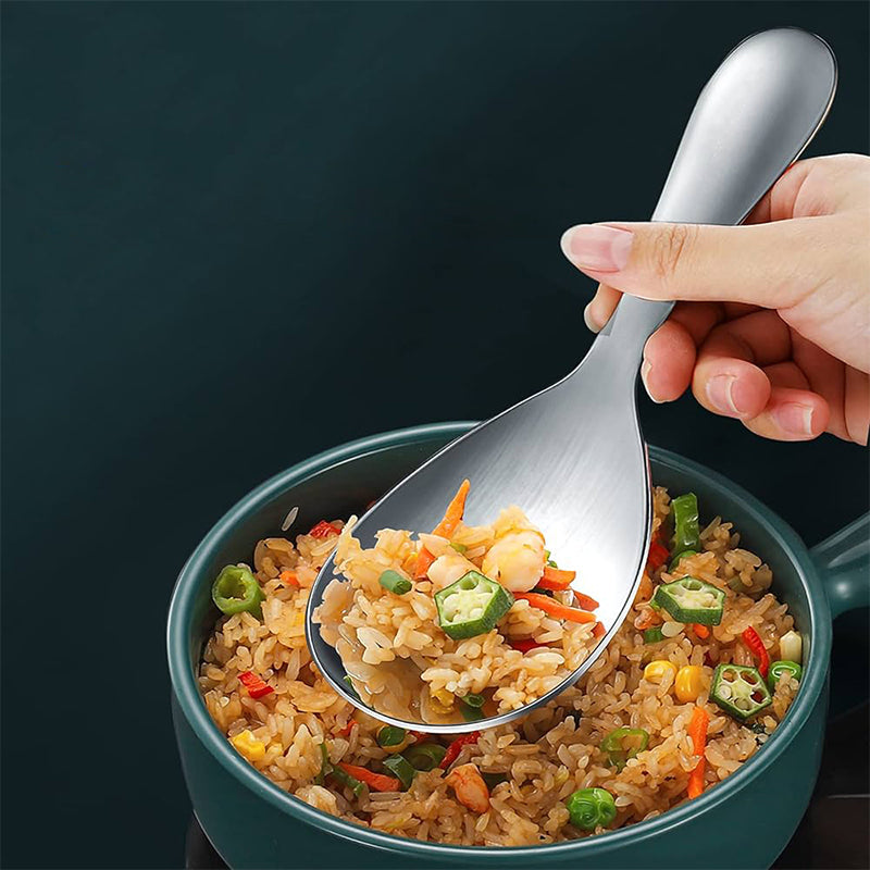 Reinforced Non-Stick Stainless Steel Rice Spoon