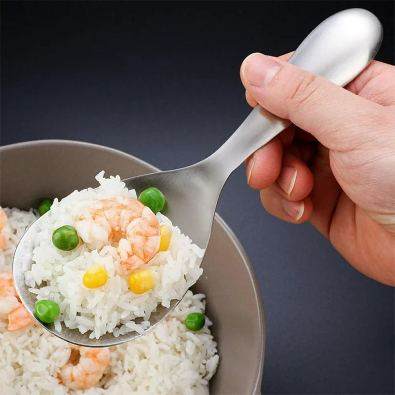 Reinforced Non-Stick Stainless Steel Rice Spoon