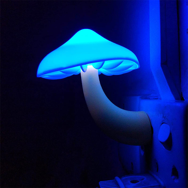 Light Control LED Mushroom Night Light