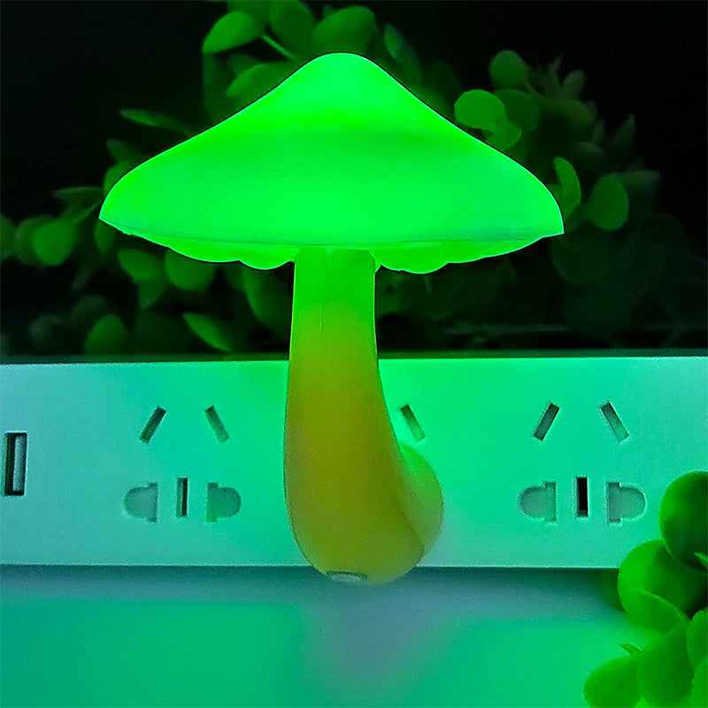 Light Control LED Mushroom Night Light