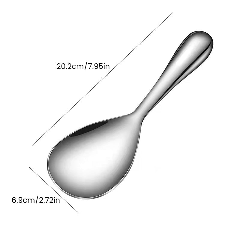 Reinforced Non-Stick Stainless Steel Rice Spoon