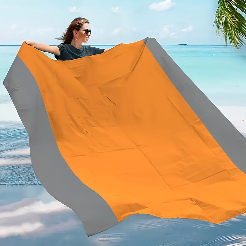 Extra Large Marine Striped Beach Towel