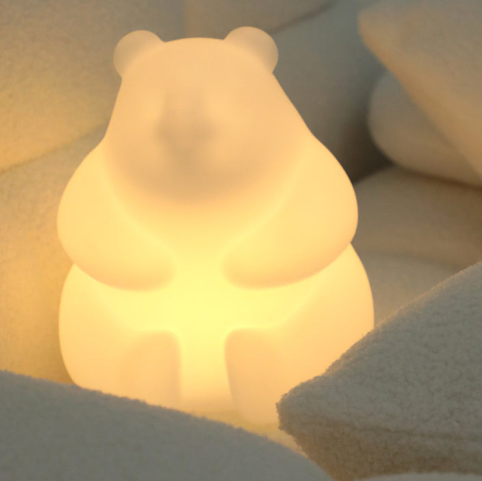 Contemporary PE LED Table Lamp for Living Room