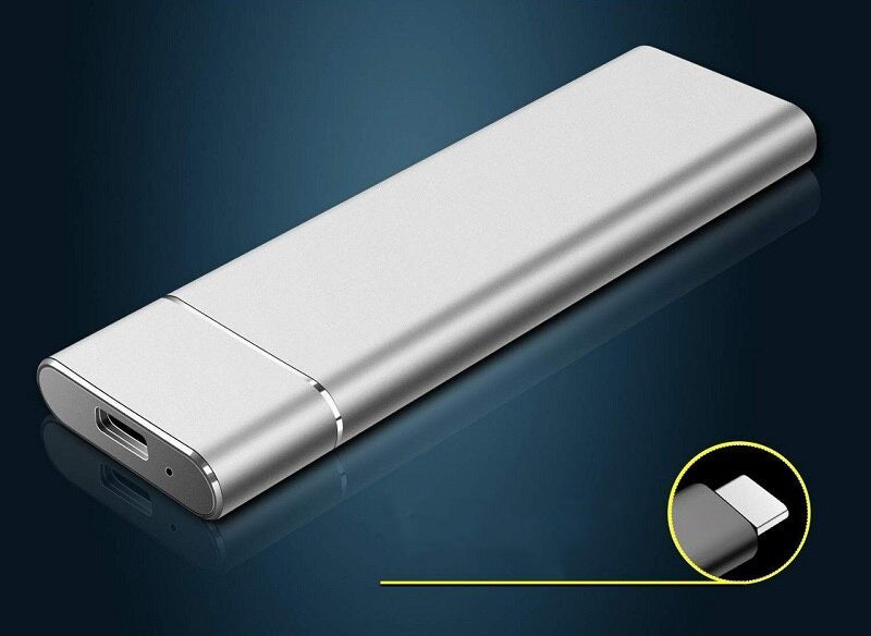 8TB Portable External Solid State Drive with USB 3.1